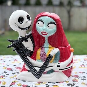 Jack and Sally Cookie Jar